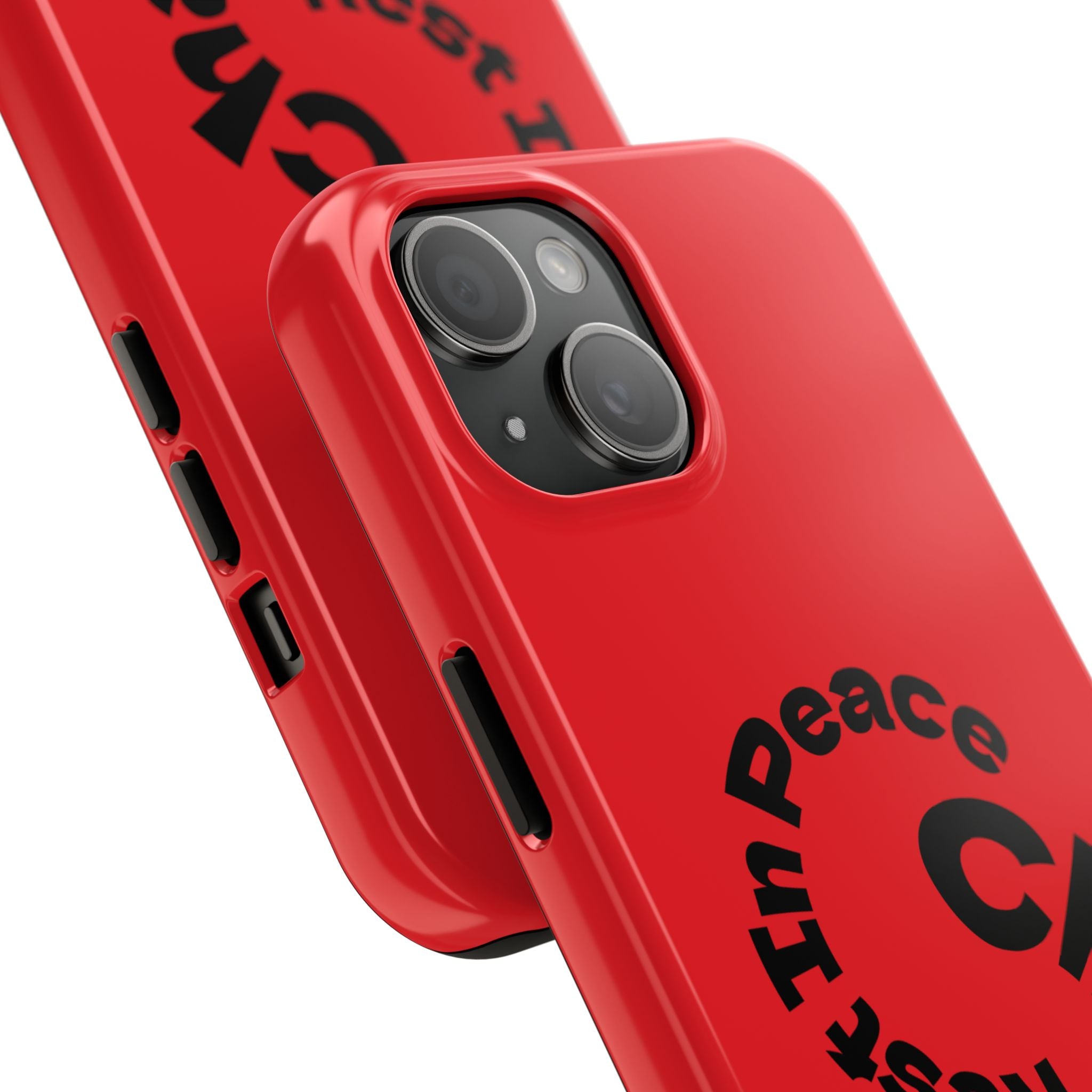 Bold Tough Phone Cases with Inspirational Design - Jesus Is King, Durable Protection, Gifts for Believers, Faith-Based Accessories, [...]