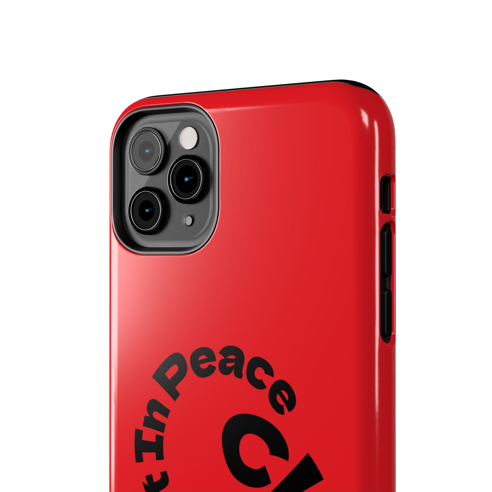 Bold Tough Phone Cases with Inspirational Design - Jesus Is King, Durable Protection, Gifts for Believers, Faith-Based Accessories, [...]