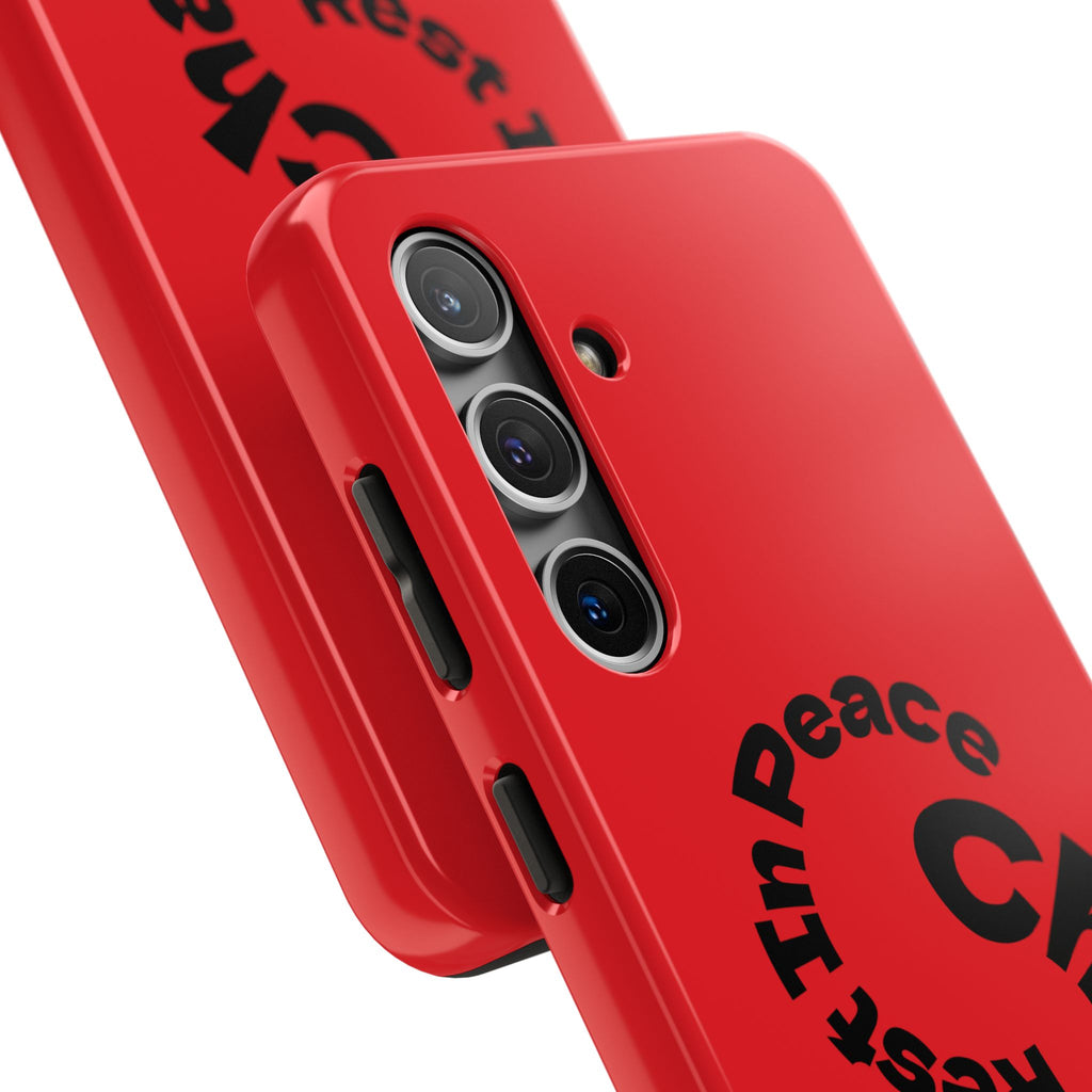 Bold Tough Phone Cases with Inspirational Design - Jesus Is King, Durable Protection, Gifts for Believers, Faith-Based Accessories, [...]